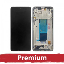 Ekranas skirtas Xiaomi Redmi Note 11 Pro+ 5G (11 Pro Plus 5G) su rėmeliu / Timeless Purple / OEM