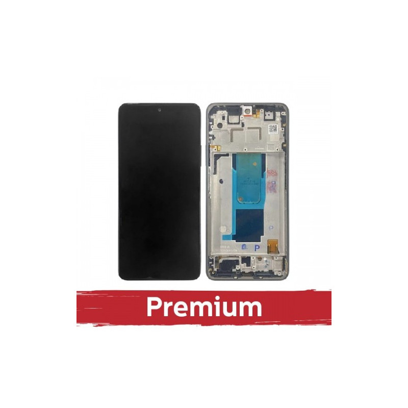 Ekranas skirtas Xiaomi Redmi Note 11 Pro+ 5G (11 Pro Plus 5G) su rėmeliu / Timeless Purple / OEM