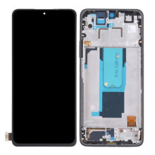 Ekranas skirtas Xiaomi Redmi Note 11 Pro+ 5G (11 Pro Plus 5G) su rėmeliu / Timeless Purple / HQ