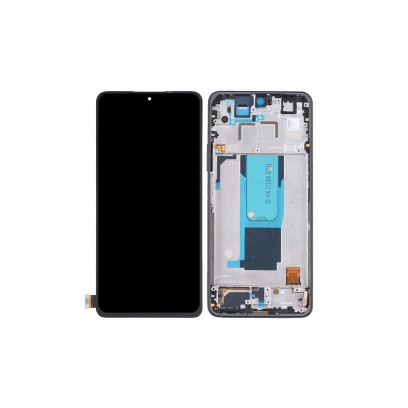 Ekranas skirtas Xiaomi Redmi Note 11 Pro+ 5G (11 Pro Plus 5G) su rėmeliu / Timeless Purple / HQ