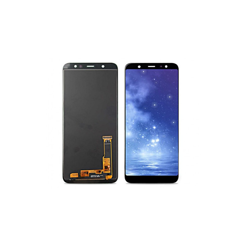 Ekranas skirtas Samsung A605 2018 A6+ juodas HQ (TFT / reguliuojasi apšvietimas)
