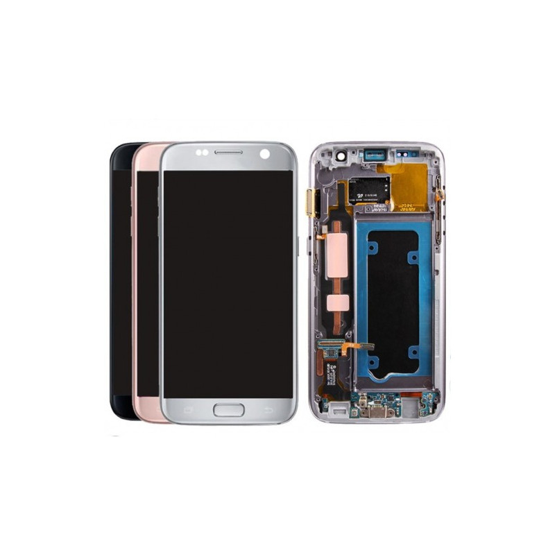 Ekranas skirtas Samsung G930 S7 juodas 100% originalus (9 / 10 naudotas)