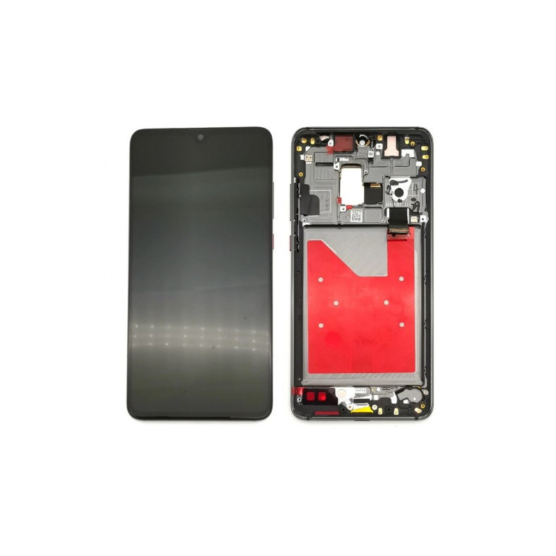 Screen for Huawei Mate 20 Pro with blue frame 100% original (9 / 10 used) + battery