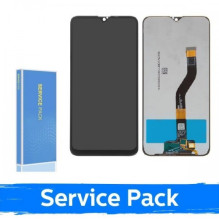 Screen for Samsung A107 A10s black (Service Pack / Aftermarket)(NF version)