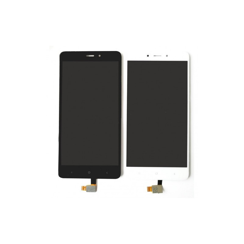 Ekranas skirtas Xiaomi Redmi Note 4 baltas HQ (Versija be X)