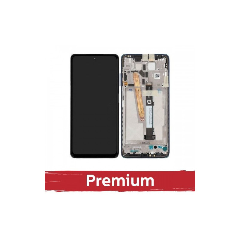 Ekranas skirtas Xiaomi Poco X3 Pro (X3) su rėmeliu / Metal Bronze / OEM