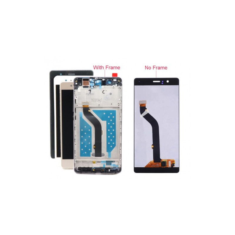Screen for Huawei P9 Lite black 100% original (9 / 10 used) without frame