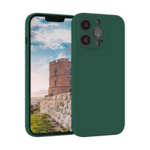 Dėklas 'Liquid Silicone' skirtas Huawei Nova 9 SE tamsiai žalias