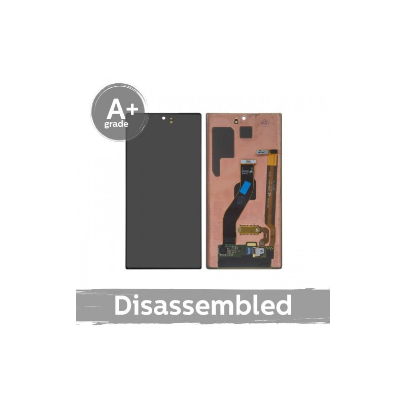 Screen for Samsung N970 Note 10 with frame / Aura Black / (10 / 10 used)