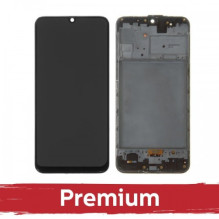 Screen for Samsung M315 M31 / M217 M21s black with frame OEM