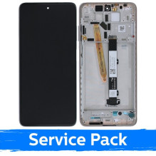 Ekranas skirtas Xiaomi Poco X3 Pro (X3) su rėmeliu / Metal Bronze / (Service Pack)