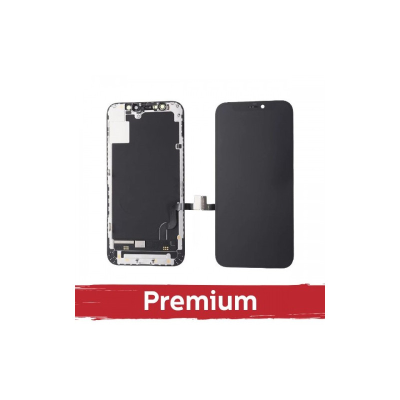 Screen for iPhone 12 Mini black (Hard OLED / Premium) / *Removable IC* /