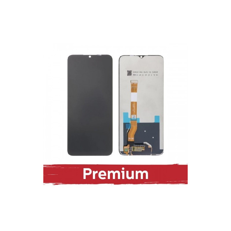 Ekranas skirtas Realme C35 / Narzo 50A Prime (4G) juodas OEM