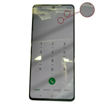 Screen for Samsung A715 A71 black with frame (Updated: Telemax) (defective 23)