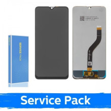 Screen for Samsung A207 A20s black (Service Pack / Aftermarket)(NF version)