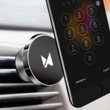 Automobilinis laikiklis Wozinsky 'WMH-04' juodas (magnetinis / grotelėms)