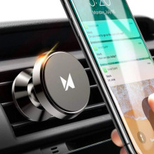 Automobilinis laikiklis Wozinsky 'WMH-04' juodas (magnetinis / grotelėms)