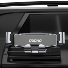 Automobilinis laikiklis Dudao 'F11Pro' juodas (ne magnetinis / grotelėms)