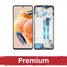 Screen for Xiaomi Redmi Note 12 Pro 4G black with frame OEM