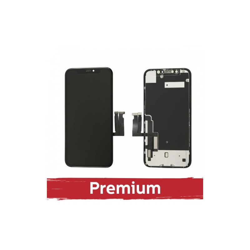 Screen for iPhone XR black (INCELL with metal sheet / Premium)