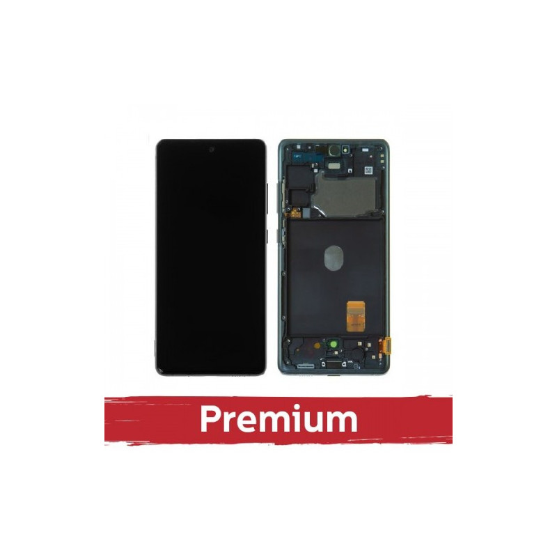 Screen for Samsung G780 S20 FE (G781 S20 FE 5G) with frame / Cloud Navy Blue / OEM