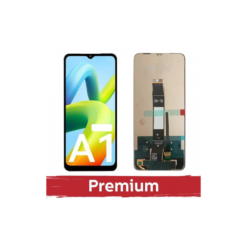 Ekranas skirtas Xiaomi Redmi A1 (A1+) / Redmi A2 (A2+) juodas OEM