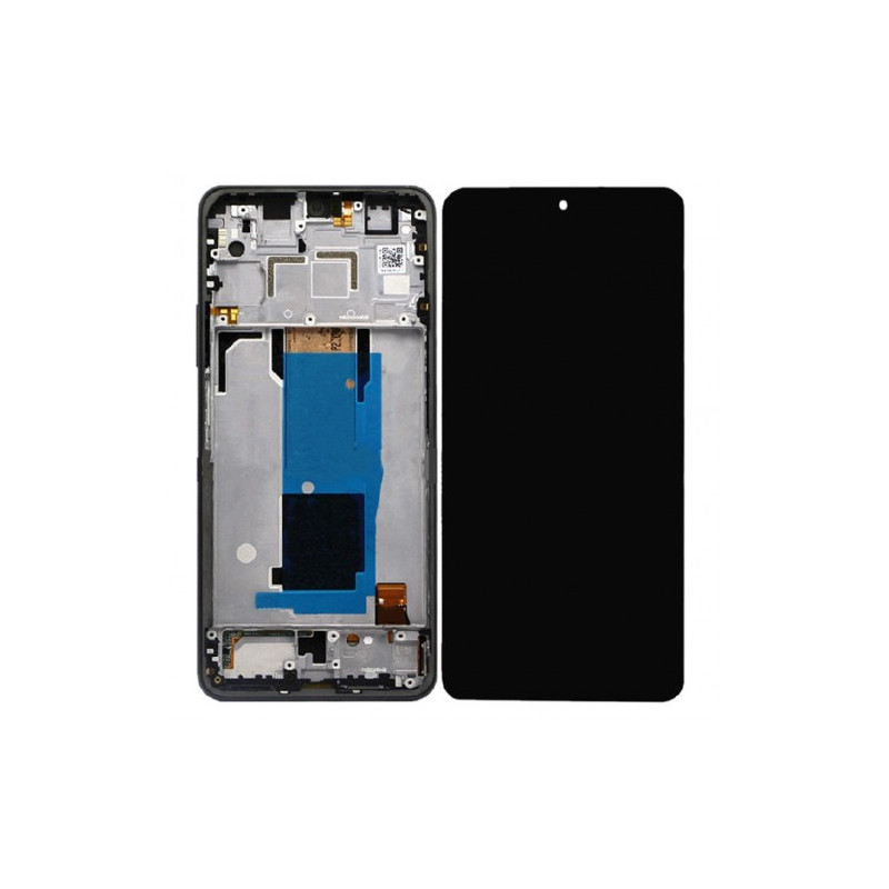 Screen for Xiaomi Redmi Note 11 Pro+ 5G (11 Pro Plus 5G) with frame / Mysterious Black / HQ