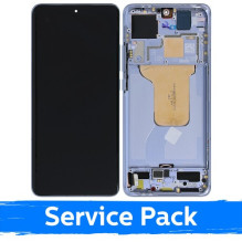 Screen for Xiaomi 12 (12S / 12X) with frame / Blue / (Service Pack)