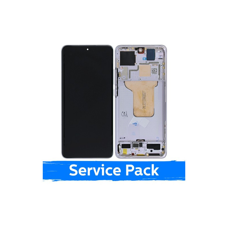 Ekranas skirtas Xiaomi 12 (12S / 12X) su rėmeliu / Purple / (Service Pack)