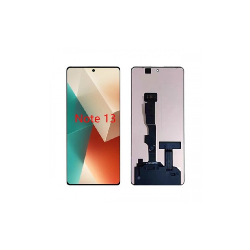 Ekranas skirtas Xiaomi Redmi Note 13 4G / Note 14 5G / Poco M7 Pro 5G juodas HQ
