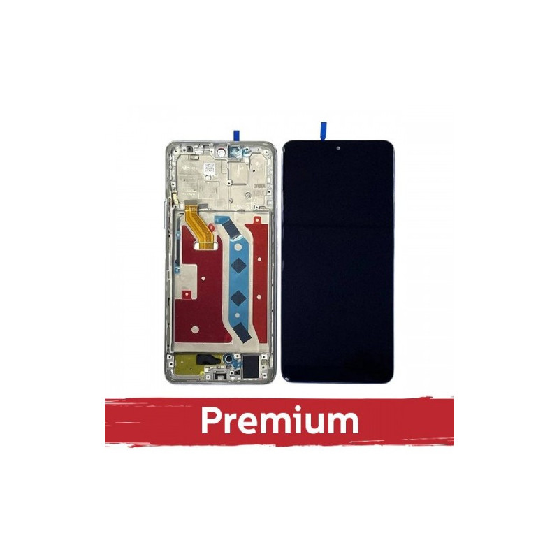Ekranas skirtas Huawei Honor Magic4 Lite (Honor X9 5G) su rėmeliu / Midnight Black / OEM
