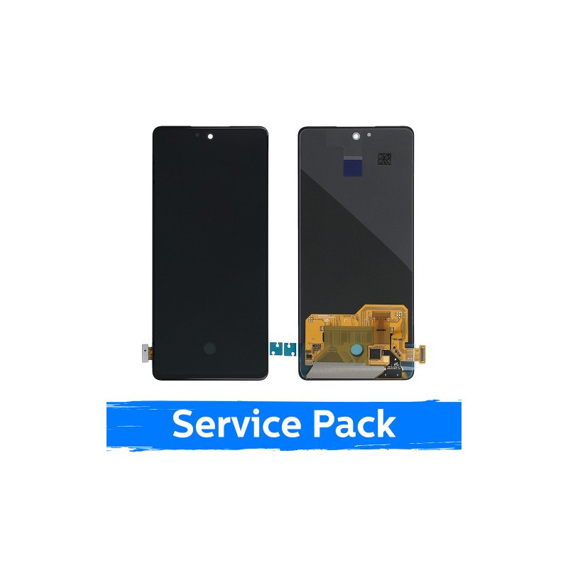 Ekranas skirtas Samsung G780 S20 FE (G781 S20 FE 5G) juodas (Service Pack)(NF version)