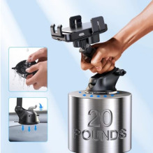 Joyroom car holder 'ZS219' black / automatic locking (wireless charging 15W) (non-magnetic / adhesive)