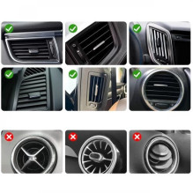 Automobilinis laikiklis Joyroom'JR-ZS392' juodas (ne magnetinis / grotelėms) Automobilinis laikiklis Joyroom'JR-ZS392' juodas (ne magnetinis / grotelėms)