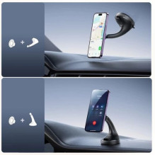 Car holder Joyroom'JR-ZS406' black (magnetic / adhesive) Car holder Joyroom'JR-ZS406' black (magnetic / adhesive)