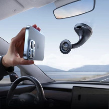 Car holder Joyroom'JR-ZS406' black (magnetic / adhesive) Car holder Joyroom'JR-ZS406' black (magnetic / adhesive)