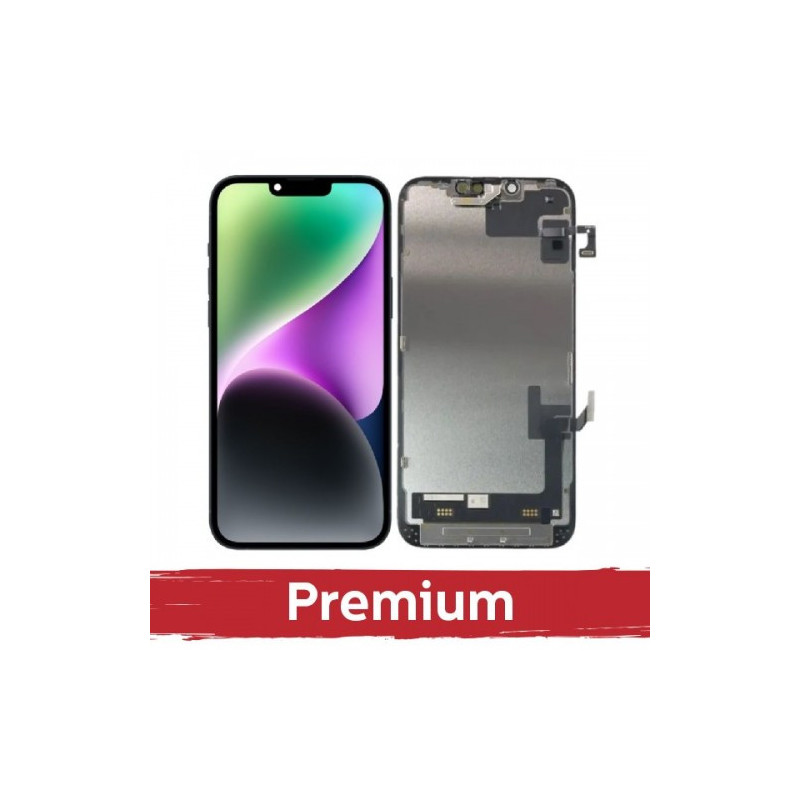Screen for iPhone 14 black (INCELL / Premium) / *Removable IC* /