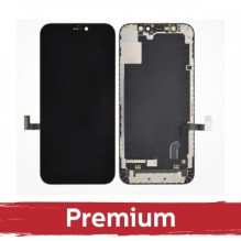 Ekranas skirtas iPhone 13 juodas (Hard OLED / Premium) / *Removable IC* /