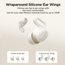 Belaidė laisvų rankų įranga Joyroom ' JR-TS1' juoda (Bluetooth 5.3 / Noise Cancellation)