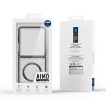 Dėklas Dux Ducis "Aimo Mag" skirtas Samsung F731 Z Flip5 juodas Dėklas Dux Ducis "Aimo Mag" skirtas Samsung F731 Z Flip5 juodas