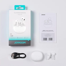 Wireless headset Joyroom 'JR-FB2' white (Bluetooth 5.3) Wireless headset Joyroom 'JR-FB2' white (Bluetooth 5.3)