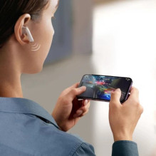 Belaidė laisvų rankų įranga Joyroom 'JR-FB2' balta (Bluetooth 5.3) Belaidė laisvų rankų įranga Joyroom 'JR-FB2' balta (Bluetooth 5.3)