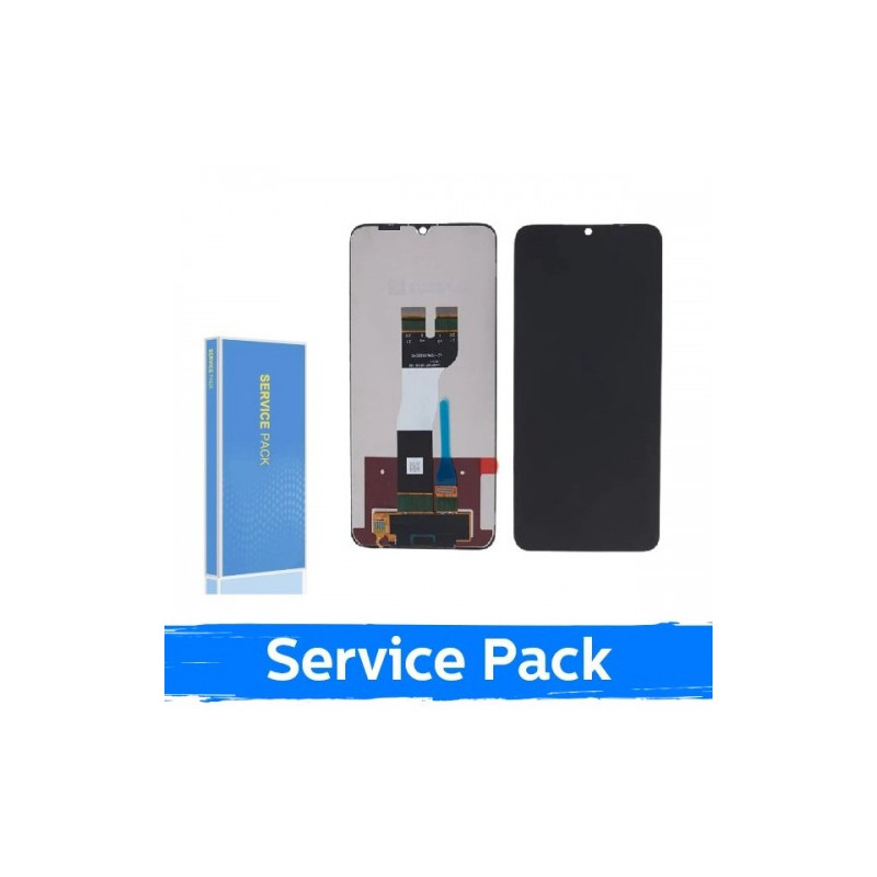 Ekranas skirtas Samsung A057 A05s juodas (Service Pack / Aftermarket)(NF version)
