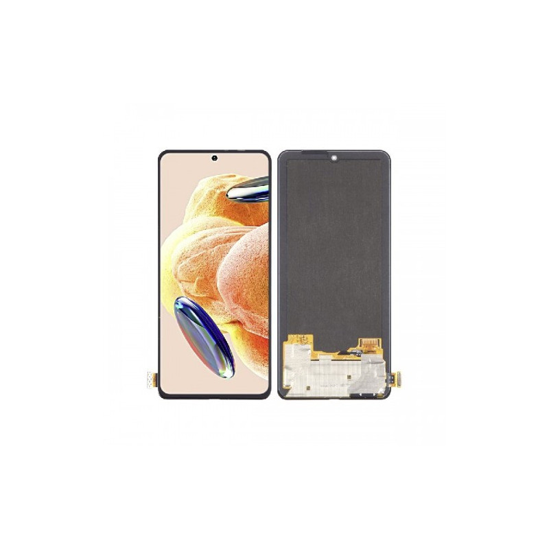 Screen for Xiaomi Redmi Note 10 Pro (4G) / Note 12 Pro (4G) black HQ