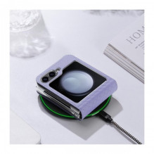 Dėklas Dux Ducis "Bril" skirtas Samsung F741 Z Flip6 violetinis