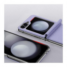 Dėklas Dux Ducis "Bril" skirtas Samsung F741 Z Flip6 violetinis