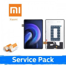Ekranas skirtas Xiaomi Mi Pad 6 juodas su rėmeliu (Service Pack)