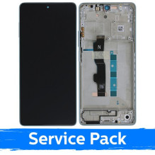 Screen for Xiaomi Redmi Note 13 5G with frame / Ocean Teal / (Service Pack)