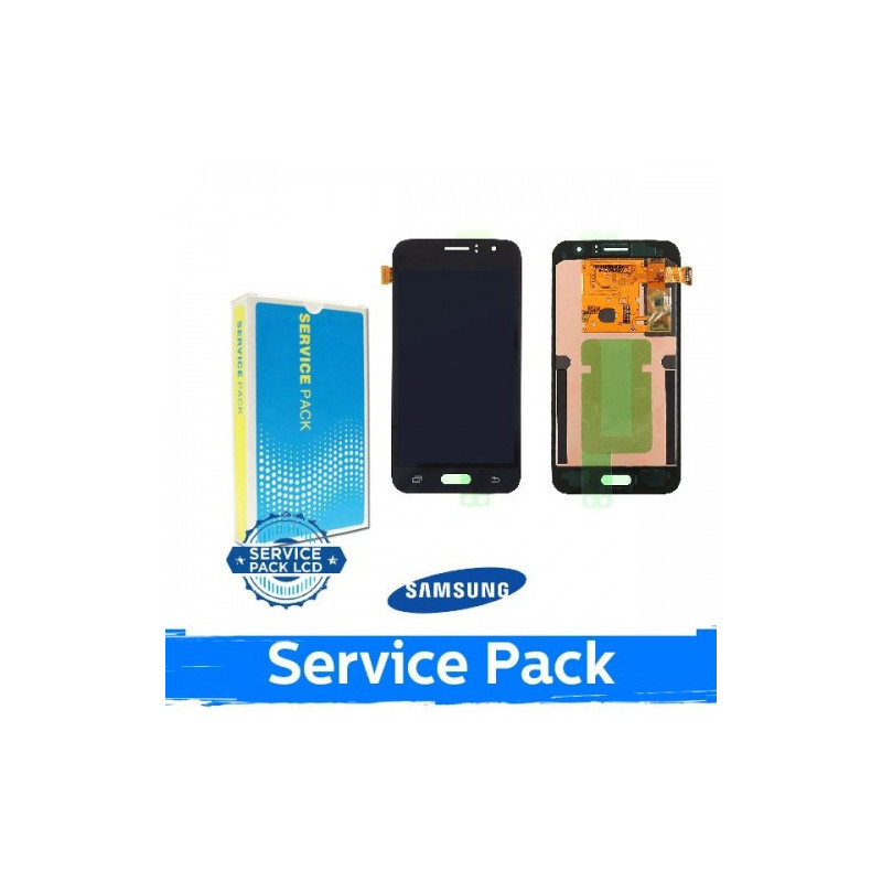 Ekranas skirtas Samsung J120 2016 J1 auksinis (Service Pack)