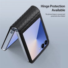 Dėklas Dux Ducis "Bril" skirtas Samsung F731 Z Flip5 juodas Dėklas Dux Ducis "Bril" skirtas Samsung F731 Z Flip5 juodas